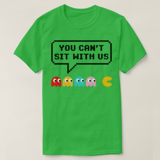 80sビデオゲーム tシャツ (デザイン正面)
