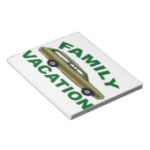 80sファミリーバケーション ノートパッド (アングル)