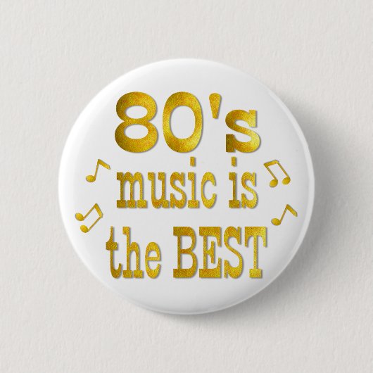 80sベスト 缶バッジ (正面)