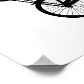 80'sホイリー（黒） ポスター (角)