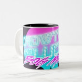 80sボグ魔法 ツートーンマグカップ (正面左)