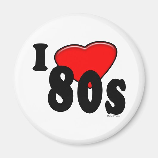80sマグネットが大好き マグネット (正面)