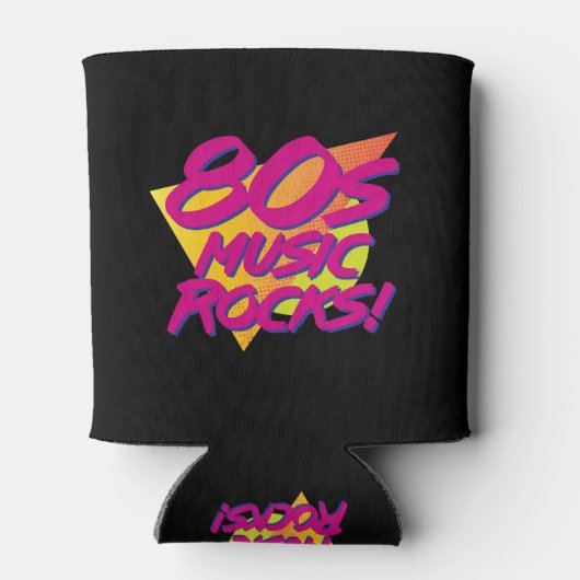 80sミュージックロック！ 缶クーラー (裏面)