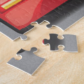 80sレトロアーケードレース ジグソーパズル (側面)