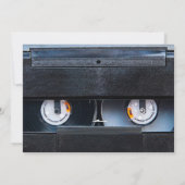 80sレトロカセット1980s結婚式日付を保存 セーブザデート (裏面)