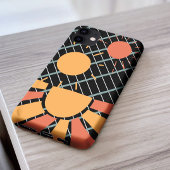 80sレトロカラフルサンセットスタイリッシュ美学 Case-Mate iPhoneケース