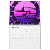 80sレトロカレンダー カレンダー (3月 2026)