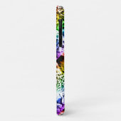 80sレトロスタイルレインボーヒョウ Case-Mate iPhoneケース (裏面/左)