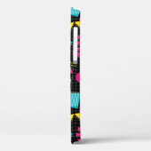 80sレトロニューウェーブパターンiPhone / iPadケース Case-Mate iPhoneケース (裏面 / 左)