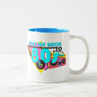 80sレトロマグに戻る – NeonヴィンテージT ツートーンマグカップ