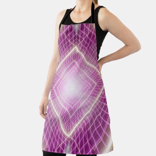 80sレトロ: 3D Sci-Fi背景。 エプロン (インサイチュ)