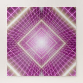 80sレトロ: 3D Sci-Fi背景。 ジグソーパズル (縦)