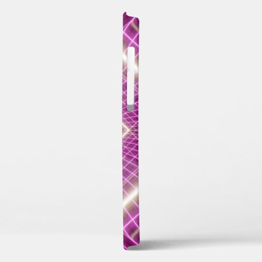 80sレトロ: 3D Sci-Fi背景。 Case-Mate iPhoneケース (裏面 / 左)