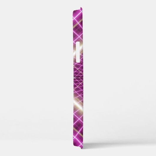 80sレトロ: 3D Sci-Fi背景。 Case-Mate iPhoneケース (裏面 / 右)