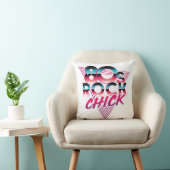 80sロックシック1980s音楽愛好家 クッション (椅子)