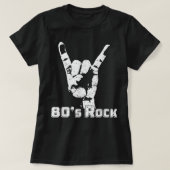 80sロック – 80sロックバンド tシャツ (デザイン正面)