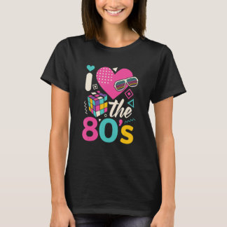 80sヴィンテージシャツ1980sパーティー服Mが大好き Tシャツ