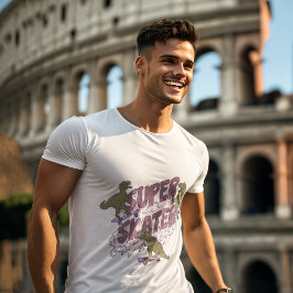 80sヴィンテージディノフレンドボシカTシャツ Tシャツ