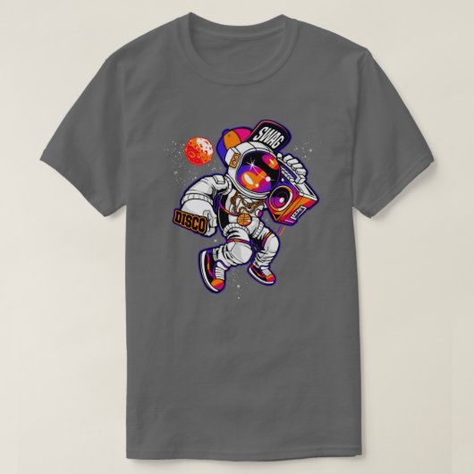 80s宇宙 tシャツ (デザイン正面)