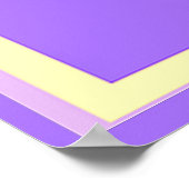 80s幾何学的デザイン ポスター (角)