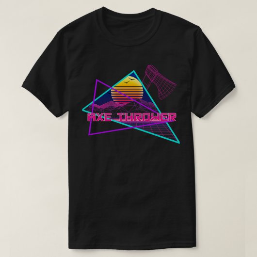 80s斧スロワー tシャツ (デザイン正面)