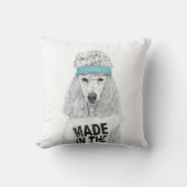 80s犬 クッション (正面)