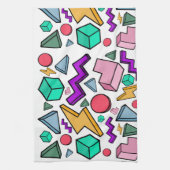 80s美的ヴィンテージレトロ キッチンタオル (縦)