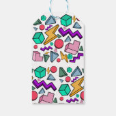 80s美的ヴィンテージレトロ ギフトタグ (裏面)