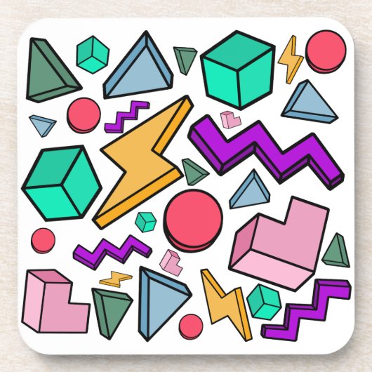 80s美的ヴィンテージレトロ コースター (正面)