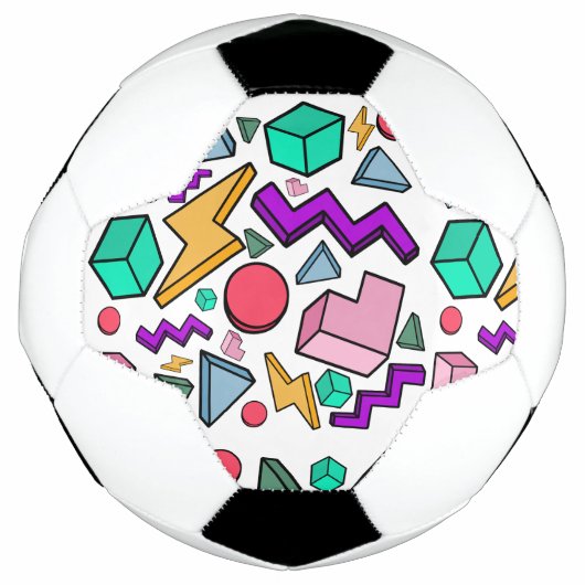 80s美的ヴィンテージレトロ サッカーボール (正面)