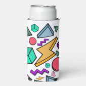 80s美的ヴィンテージレトロ スリム缶クーラー (Seltzer正面)