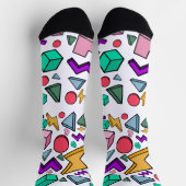 80s美的ヴィンテージレトロ ソックス (上部)