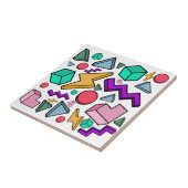 80s美的ヴィンテージレトロ タイル (側面)