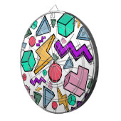 80s美的ヴィンテージレトロ ダーツボード (正面右)