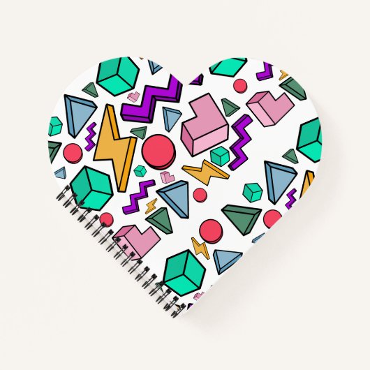 80s美的ヴィンテージレトロ ノートブック (正面)