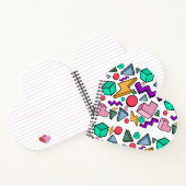 80s美的ヴィンテージレトロ ノートブック (内部)