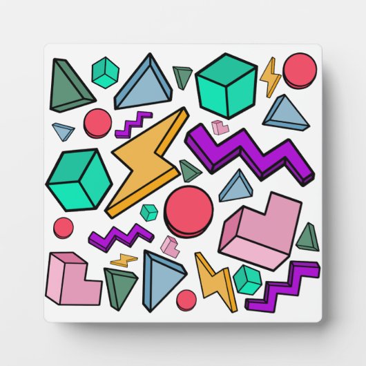 80s美的ヴィンテージレトロ フォトプラーク (正面)