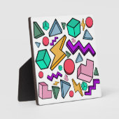 80s美的ヴィンテージレトロ フォトプラーク (正面)