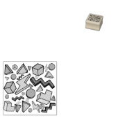 80s美的ヴィンテージレトロ ラバースタンプ (押印)