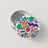 80s美的ヴィンテージレトロ 缶バッジ (正面&裏面)