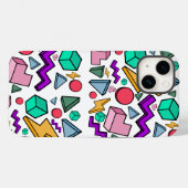 80s美的ヴィンテージレトロ Case-Mate iPhoneケース (裏面 (横))