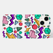 80s美的ヴィンテージレトロ Case-Mate iPhoneケース (裏面 (横))