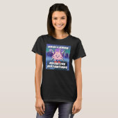 80s認識の版の歪みに挑戦 tシャツ (正面フル)