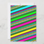 80s誕生日の招待 招待状 (裏面)