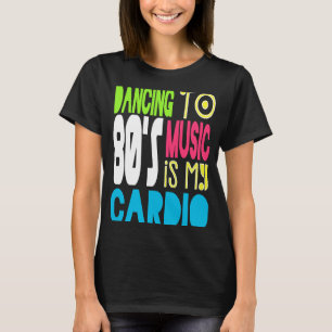 80s踊りトレーニング1980s愛レトロ80年代 tシャツ