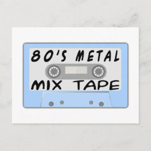 80s金属混合テープカセット ポストカード
