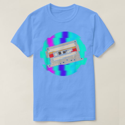 80s音楽愛好家Vaporwaveアートレトロシンズウェーブクラス Tシャツ (デザイン正面)