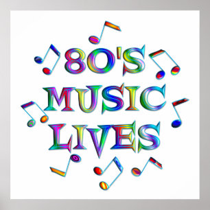 80s音楽生命ポスター ポスター