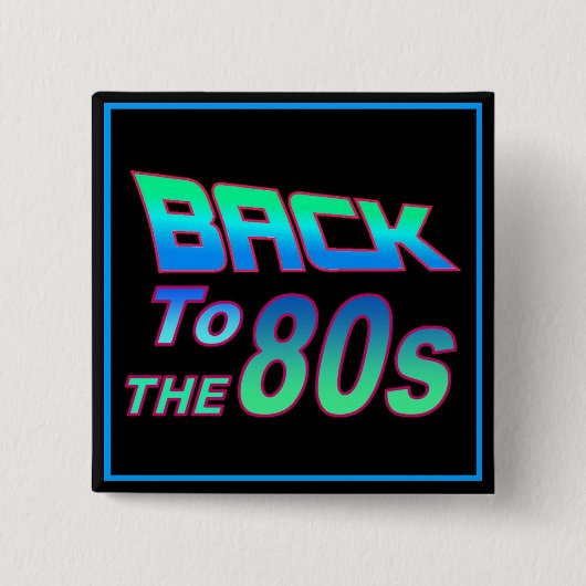 80s 1ボタン 缶バッジ (正面)