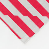 80s-90sトレンディーのジオメトリ背景 フリースブランケット (角)